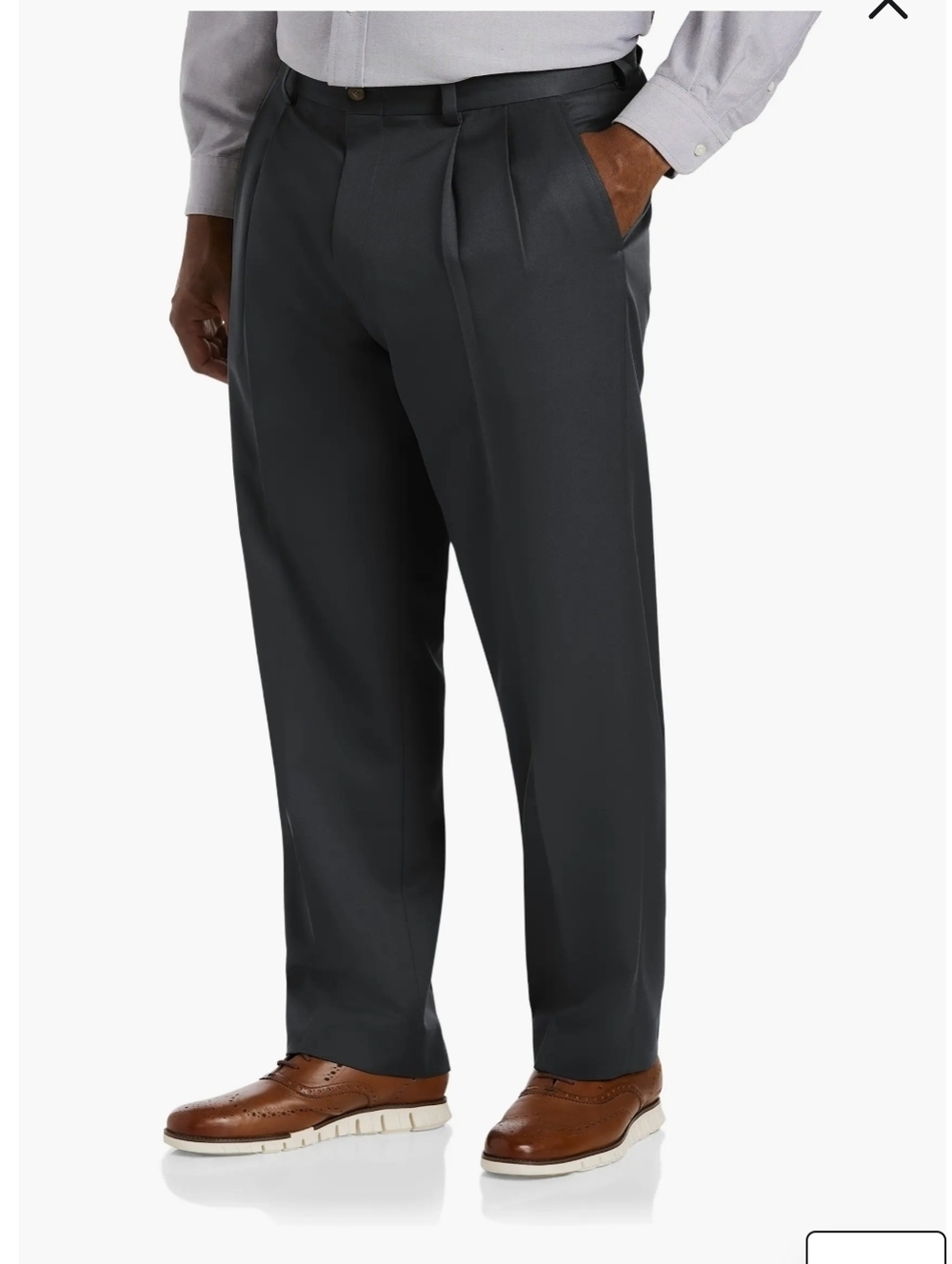 Perry Ellis Charcoal Trousers